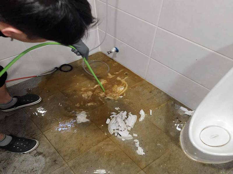 평택 변기역류 작업사례 8